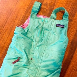 PATAGONIA GIRSL TODDLER SNOW PILE BIB